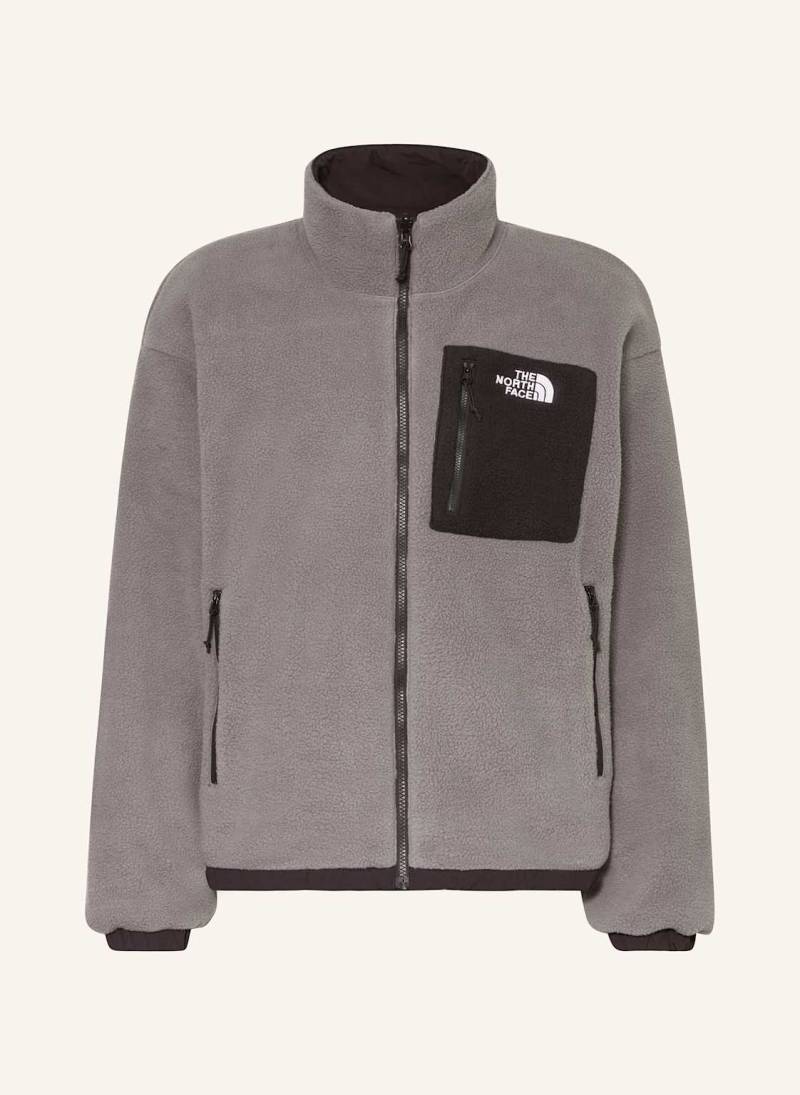 The North Face Fleecejacke Yumiori Zum Wenden grau von The North Face