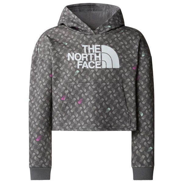 The North Face - Girl's Drew Pealight Hoodie Print - Hoodie Gr M grau von The North Face