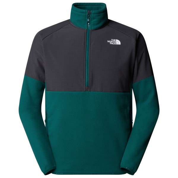 The North Face - Glacier Heavyweight 1/2 Zip - Fleecepullover Gr L blau von The North Face