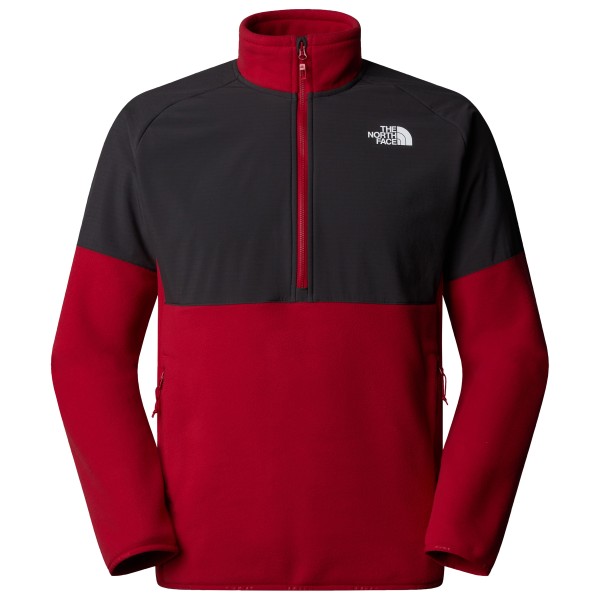 The North Face - Glacier Heavyweight 1/2 Zip - Fleecepullover Gr XL rot von The North Face