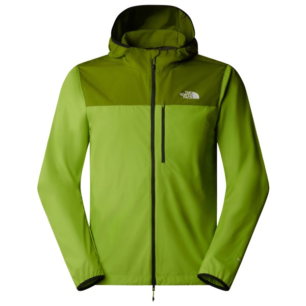 The North Face - Higher Run Wind Jacket - Laufjacke Gr L;M;S;XL grün/oliv;schwarz von The North Face