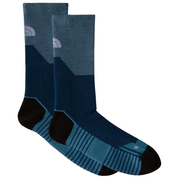 The North Face - Hiking Crew Socks - Wandersocken Gr L blau von The North Face