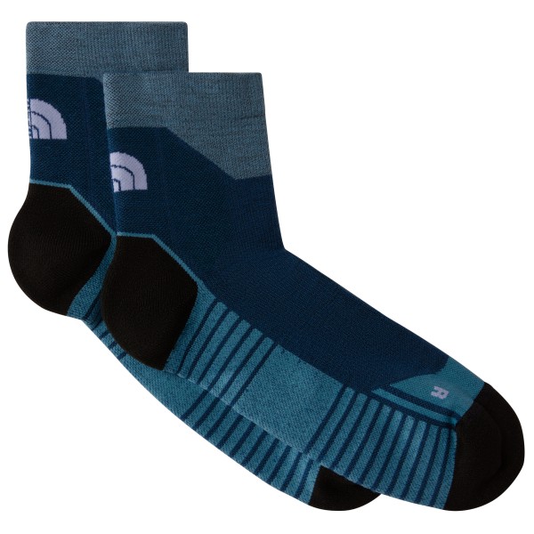 The North Face - Hiking Quarter Socks - Wandersocken Gr L;M;S;XS blau;schwarz von The North Face