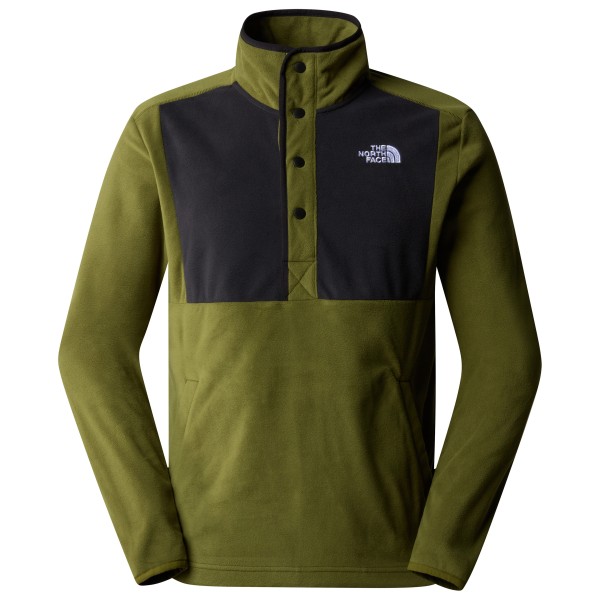 The North Face - Homesafe Snap Neck Fleece Pullover - Fleecepullover Gr M oliv von The North Face