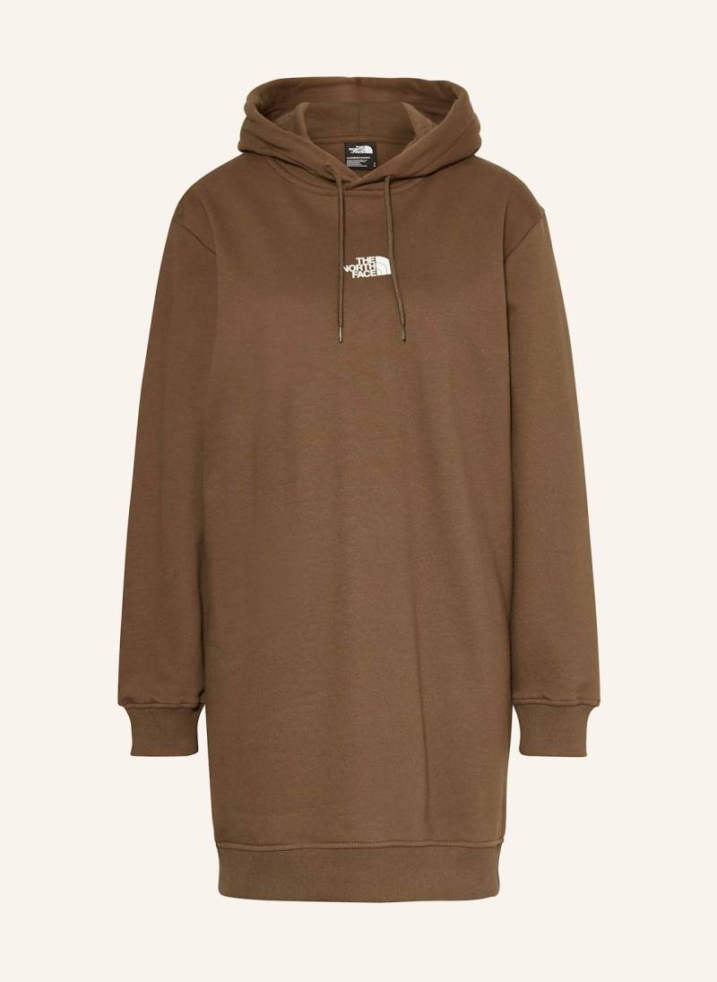 The North Face Hoodie-Kleid braun von The North Face