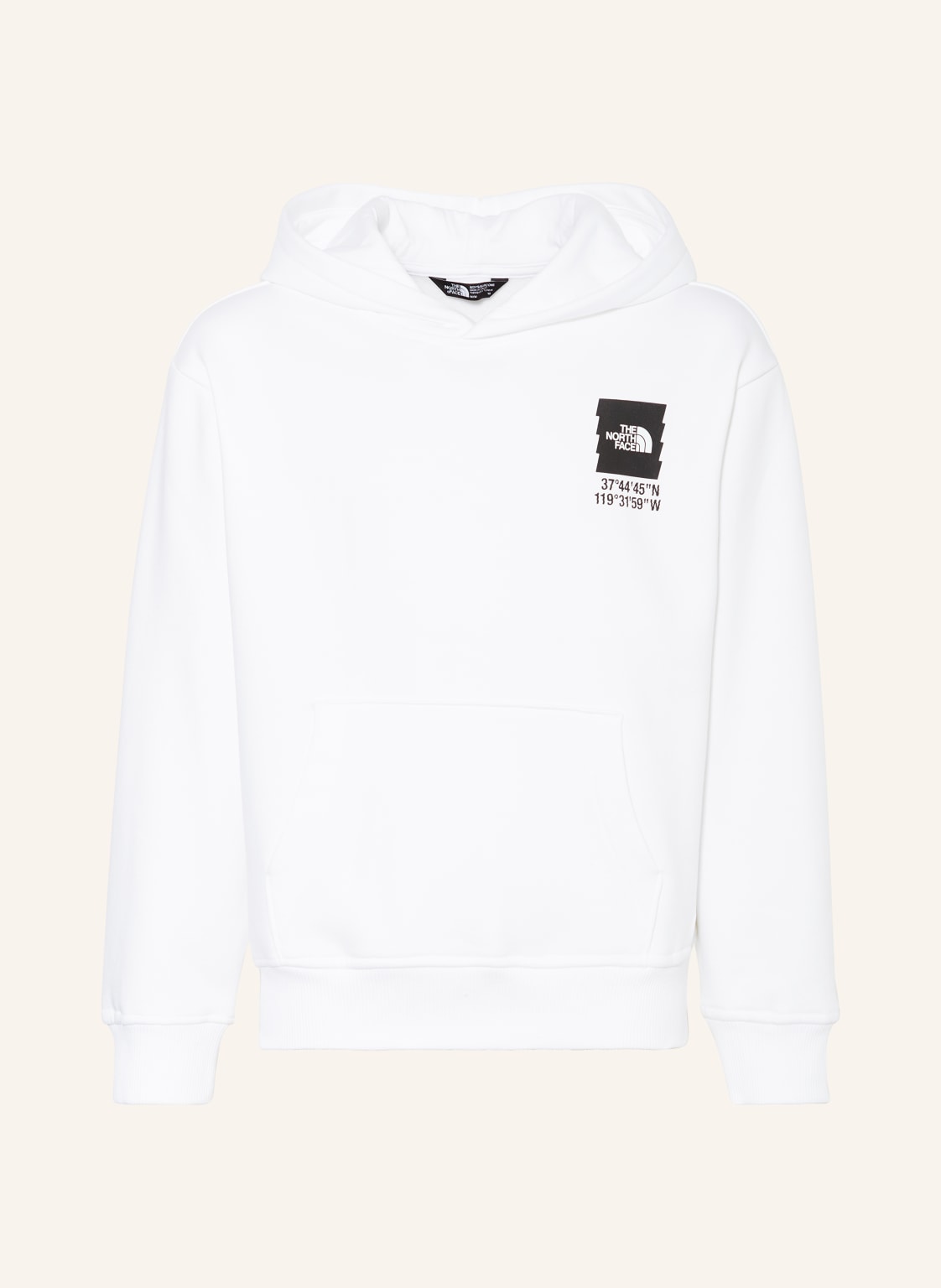 The North Face Hoodie weiss von The North Face