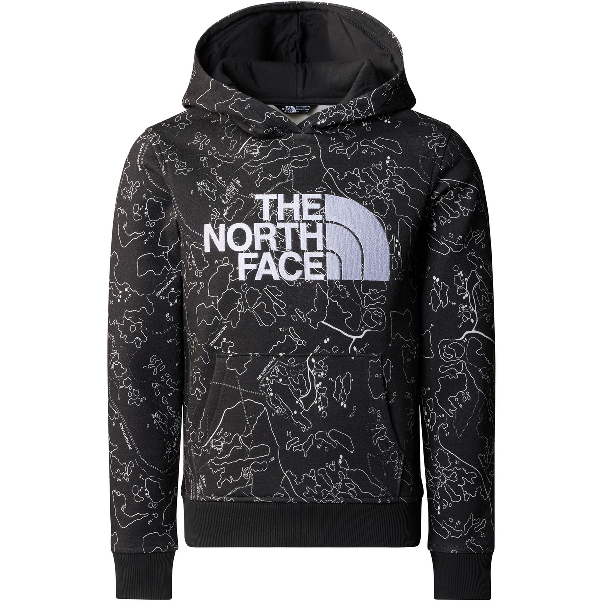 The North Face Kinder B Drew Peak P/O Print Hoodie The North Face Kinder B Drew Peak P/O Print Hoodie von The North Face