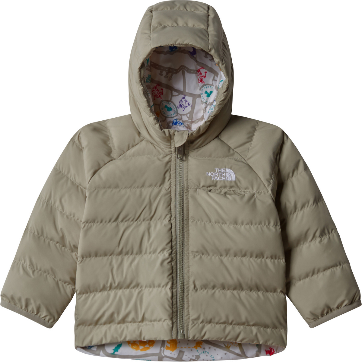 The North Face Kinder Baby Reversible Perrito Hoodie Jacke von The North Face