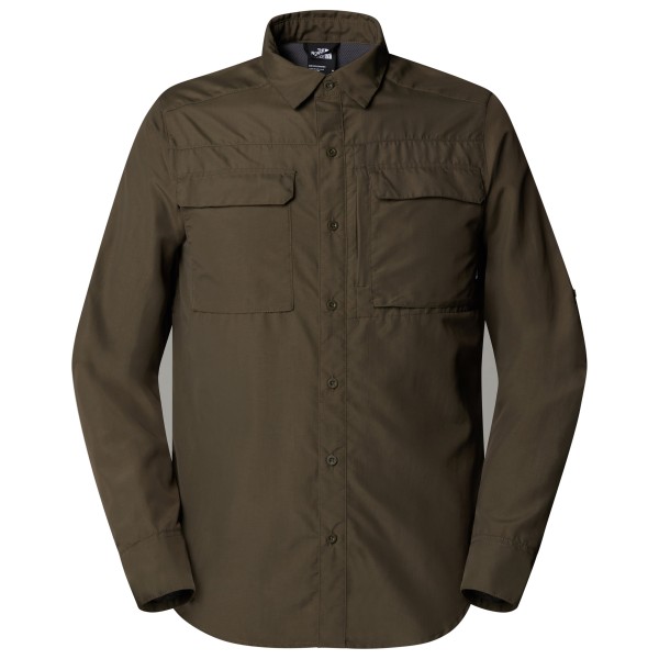 The North Face - L/S Sequoia Shirt - Hemd Gr S braun von The North Face