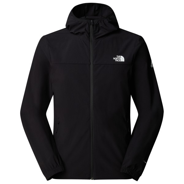 The North Face - Mountain Athletics Hooded Wind Jacket - Softshelljacke Gr L schwarz von The North Face