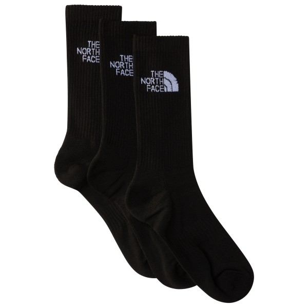 The North Face - Multi Sport Cush Crew Socks 3-Pack - Multifunktionssocken Gr M schwarz von The North Face