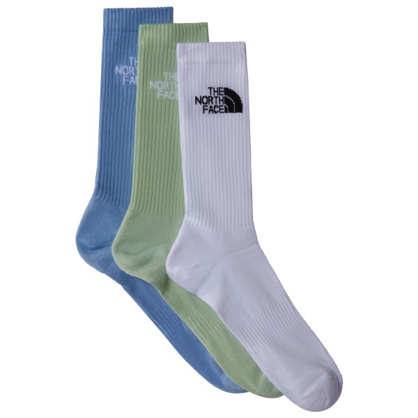 The North Face - Multi Sport Cush Crew Socks 3-Pack - Multifunktionssocken Gr S lila von The North Face