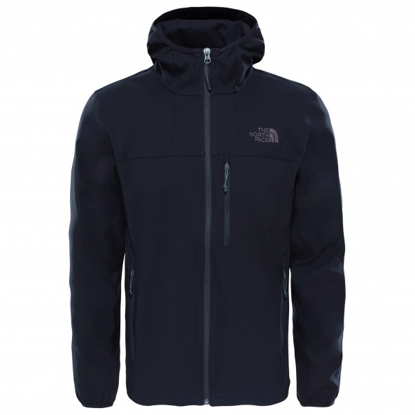 The North Face - Nimble Hoodie - Softshelljacke Gr L blau von The North Face