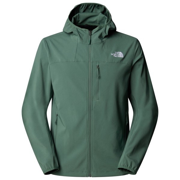 The North Face - Nimble Hoodie - Softshelljacke Gr L oliv von The North Face