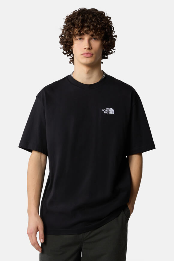 The North Face Oversize T-Shirt | Black | Herren  | L von The North Face