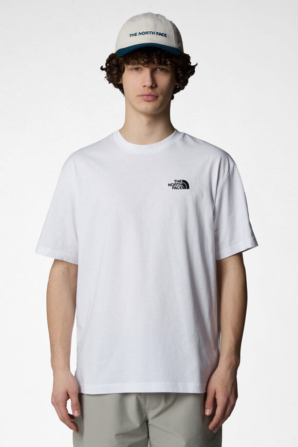 The North Face Oversize T-Shirt | White | Herren  | L von The North Face