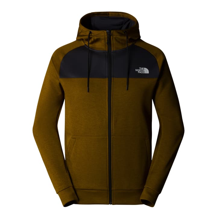 The North Face Reaxion Full Zip Hoodie Fleecejacke ocker von The North Face