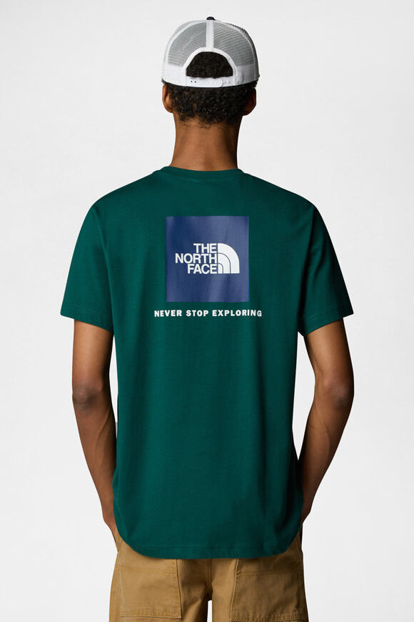 The North Face Redbox T-Shirt | Deep Nori | Herren  | L von The North Face