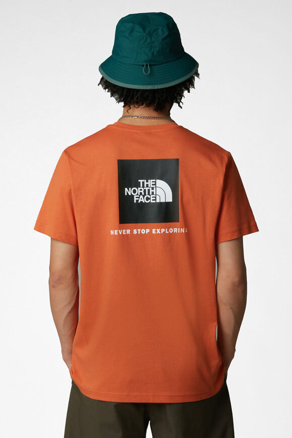 The North Face Redbox T-Shirt | Digital Orange | Herren  | S von The North Face