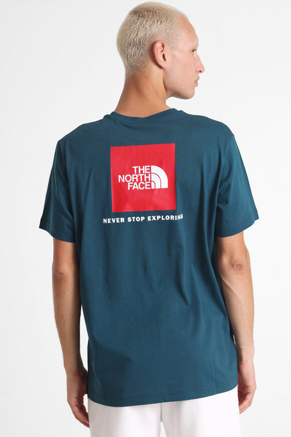 The North Face Redbox T-Shirt | Midnight Petrol | Herren  | M von The North Face