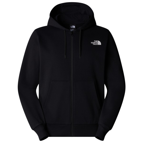 The North Face - Simple Dome Full Zip Hoodie - Hoodie Gr L schwarz von The North Face