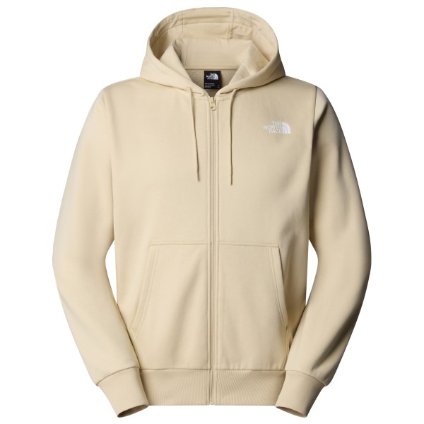 The North Face - Simple Dome Full Zip Hoodie - Hoodie Gr S beige von The North Face