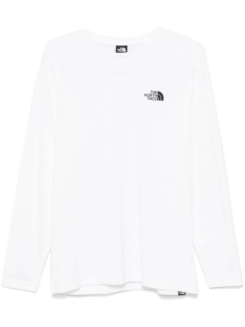 The North Face Simple Dome T-shirt - White von The North Face