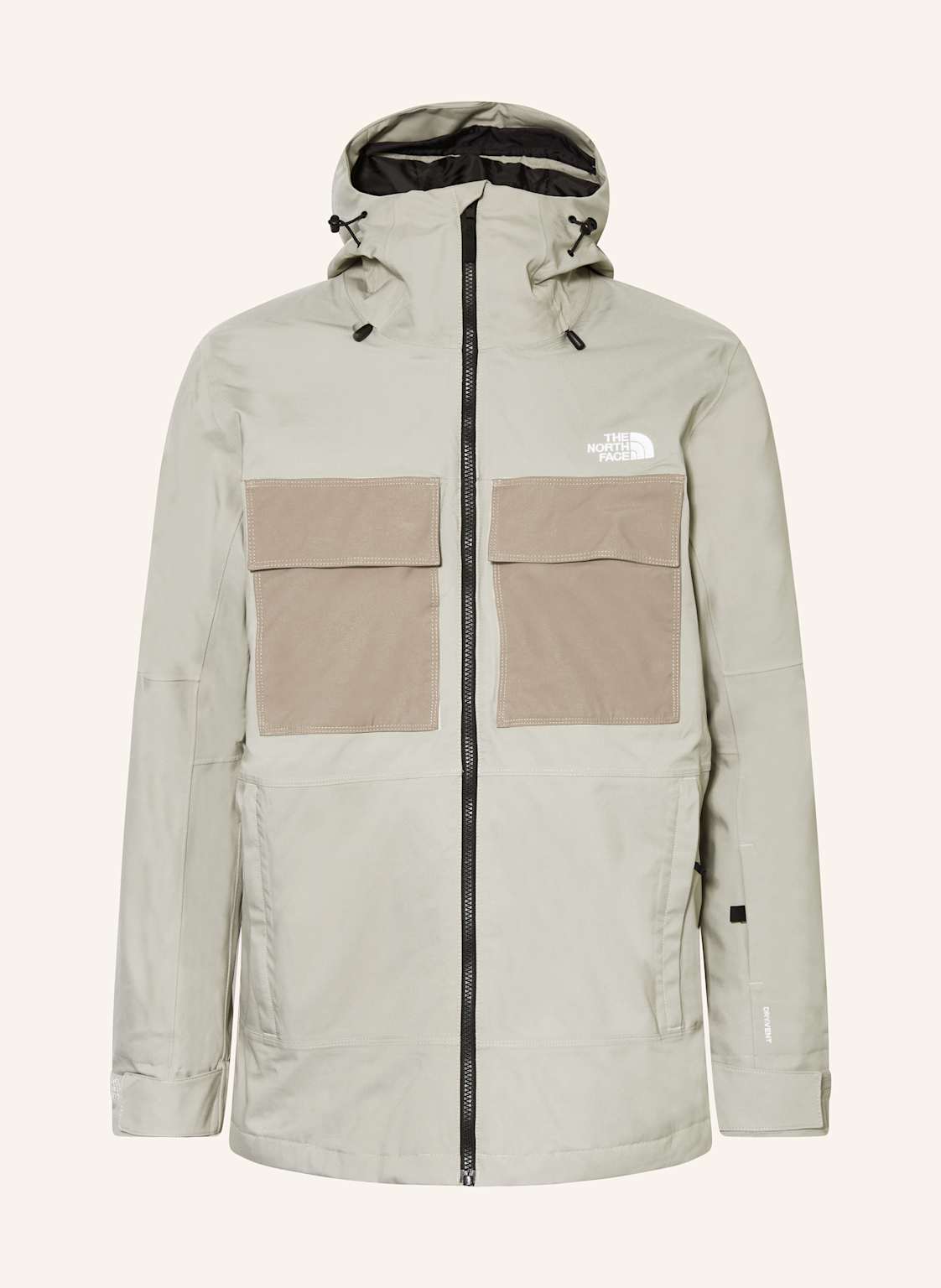 The North Face Skijacke Fourbarrel Triclimate braun von The North Face