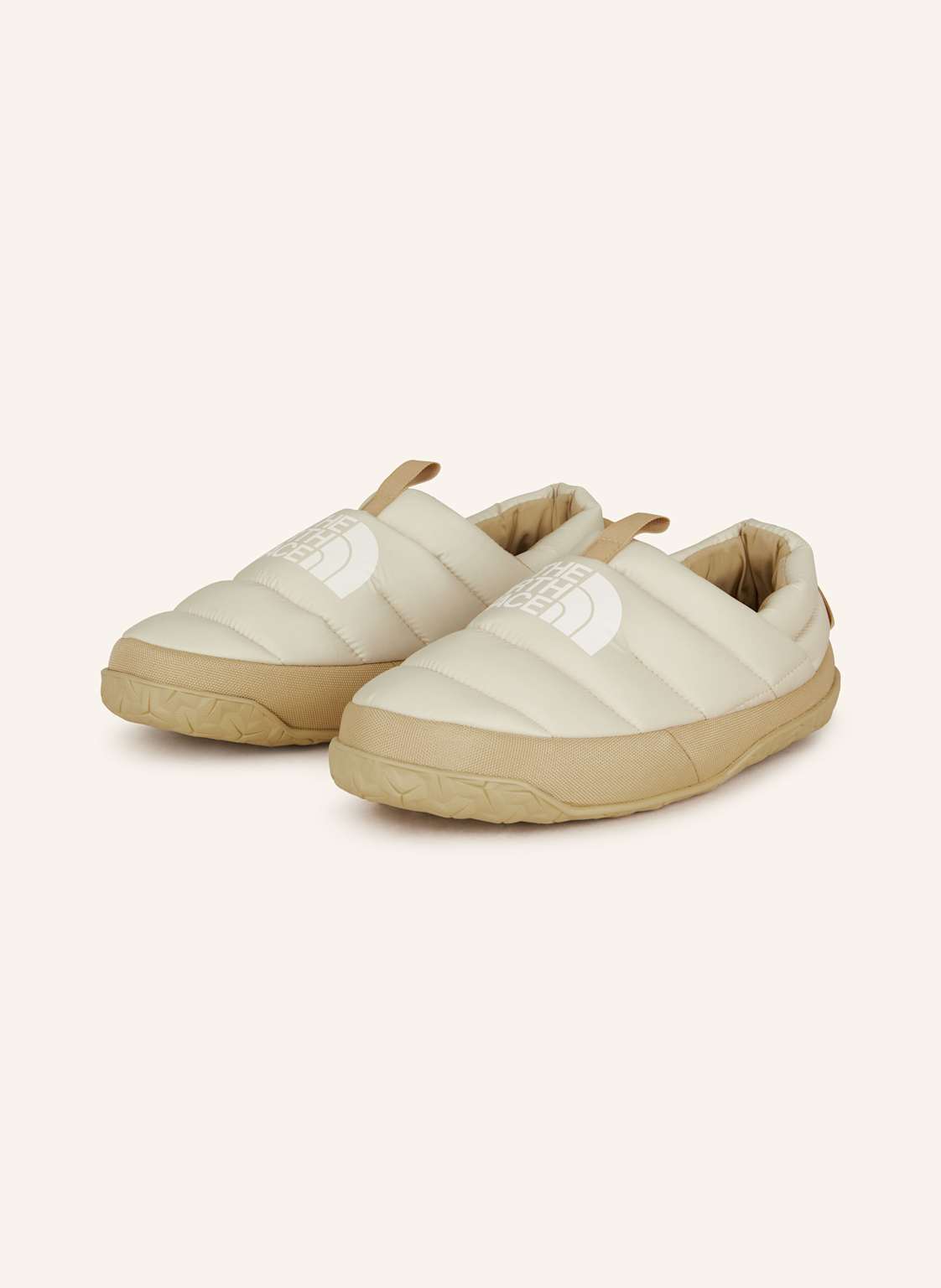 The North Face Slipper Nuptse beige von The North Face