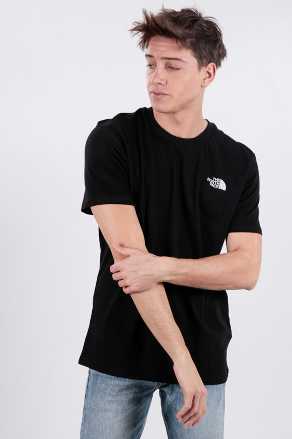 The North Face T-Shirt | Black | Herren  | L von The North Face