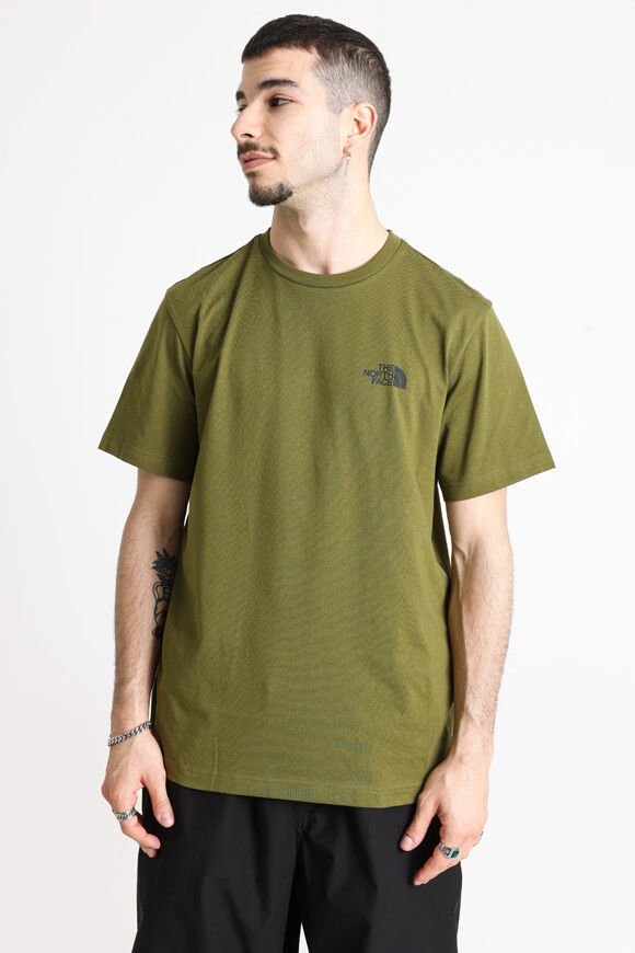 The North Face T-Shirt | Forest Olive | Herren  | M von The North Face