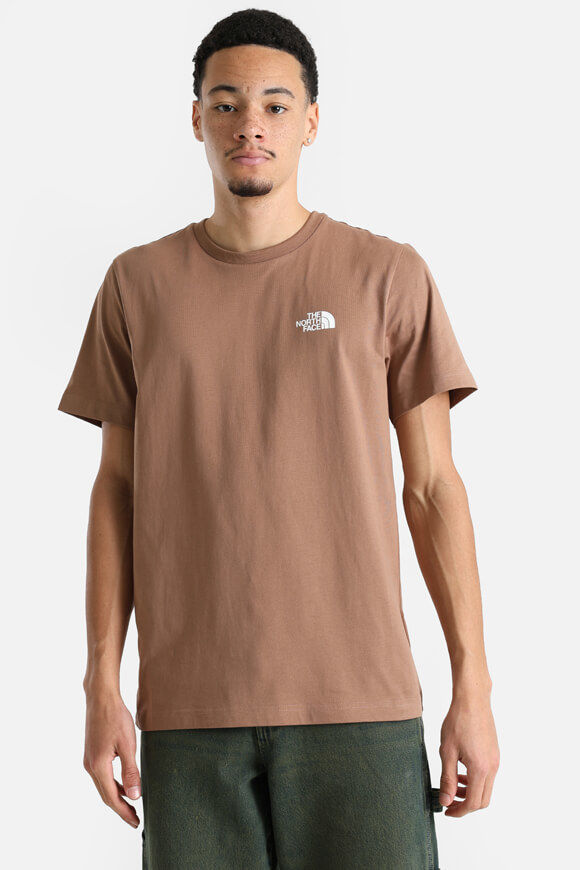 The North Face T-Shirt | Latte | Herren  | L von The North Face