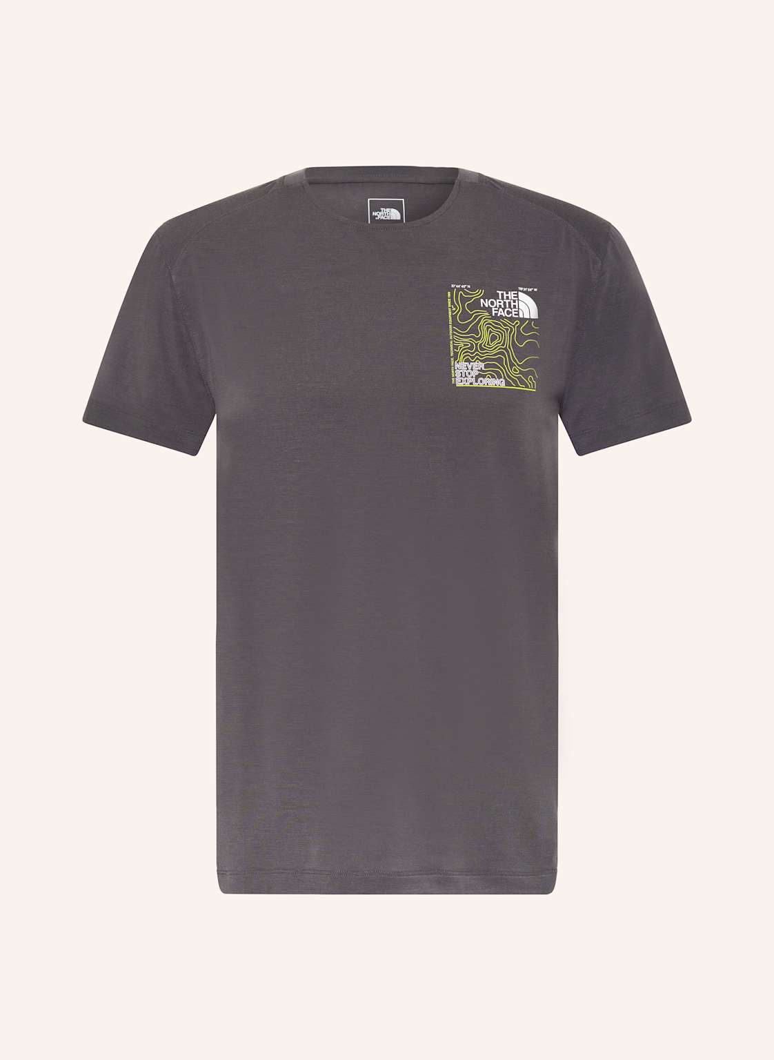 The North Face T-Shirt Lightning grau von The North Face