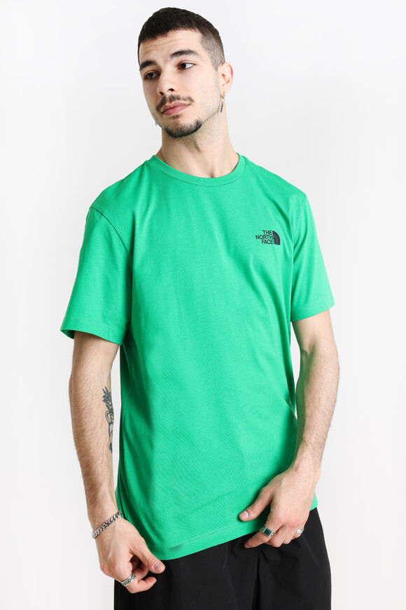 The North Face T-Shirt | Optic Emerald | Herren  | L von The North Face