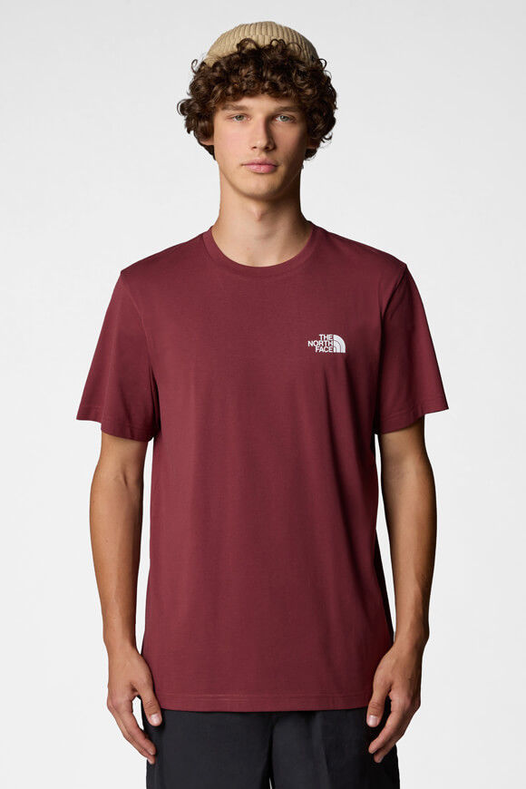 The North Face T-Shirt | Sumac | Herren  | L von The North Face