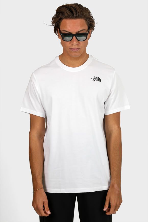 The North Face T-Shirt | White | Herren  | L von The North Face