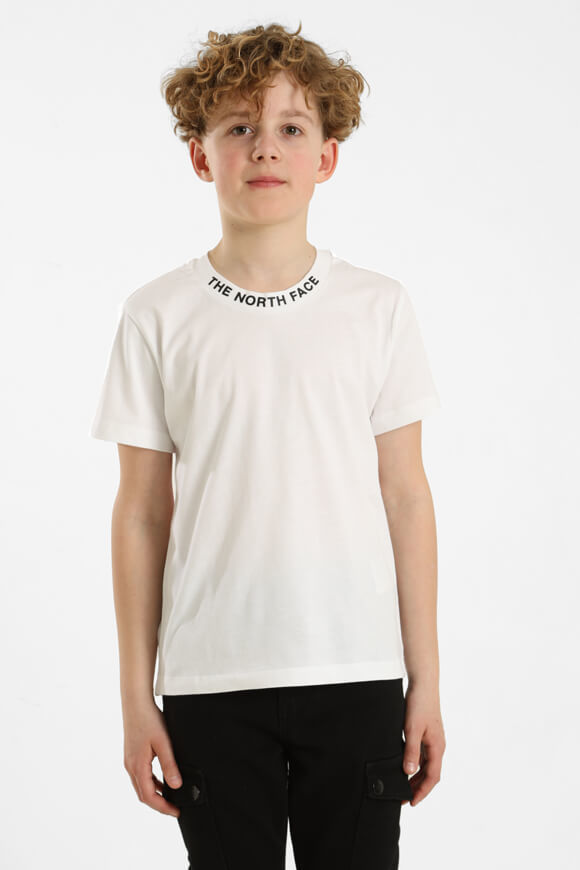 The North Face T-Shirt | White | Jungen  | L von The North Face