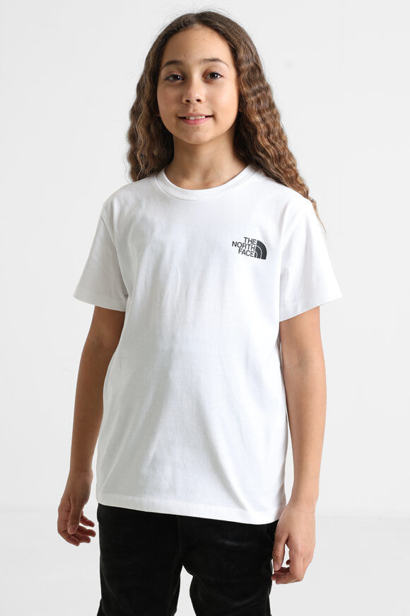 The North Face T-Shirt | White | Mädchen  | L von The North Face