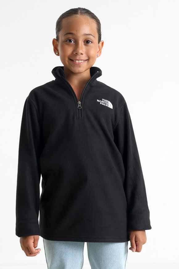 The North Face Teen Glacier Fleece Sweater | Black | Mädchen  | L von The North Face