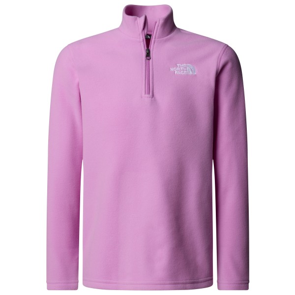 The North Face - Teen's Glacier 1/4 Zip Pullover - Fleecepullover Gr L rosa/lila von The North Face