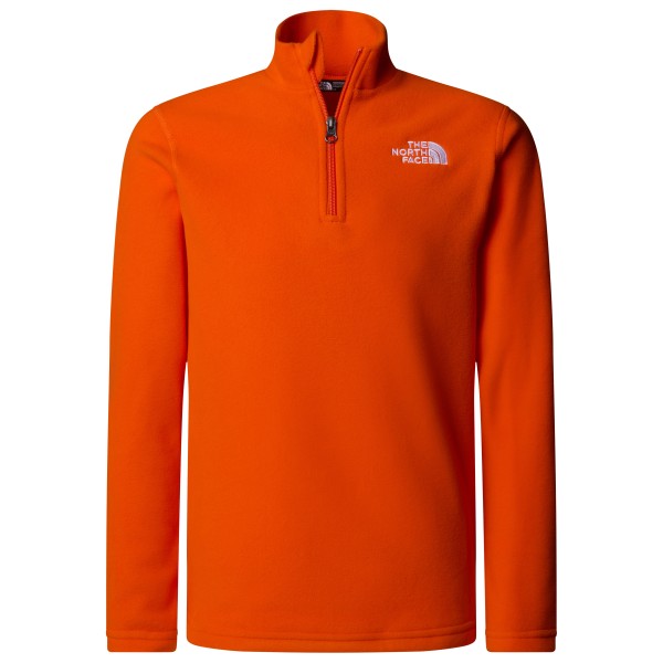 The North Face - Teen's Glacier 1/4 Zip Pullover - Fleecepullover Gr XS rot von The North Face