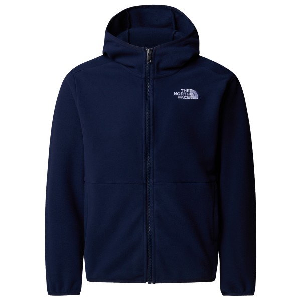 The North Face - Teen's Glacier Full Zip Hooded Jacket - Fleecejacke Gr L blau von The North Face