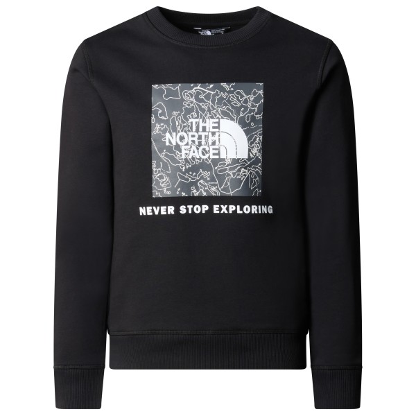 The North Face - Teen's Redbox Crew - Pullover Gr M schwarz von The North Face