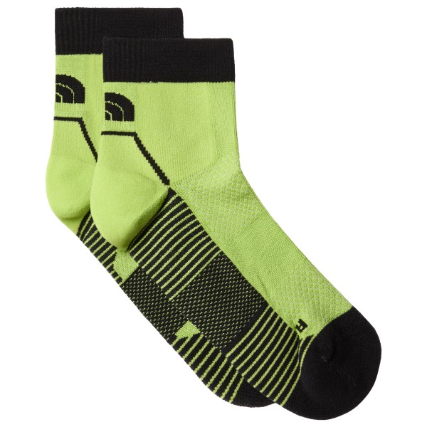 The North Face - Trail Run Quarter Socks - Laufsocken Gr M grün von The North Face