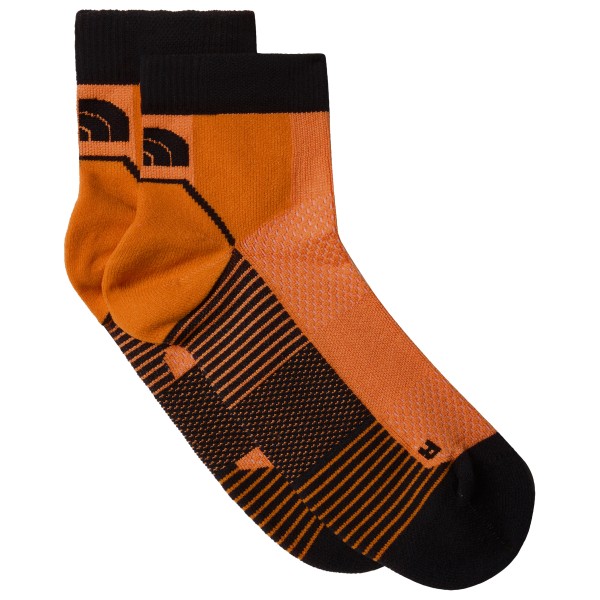 The North Face - Trail Run Quarter Socks - Laufsocken Gr S braun von The North Face