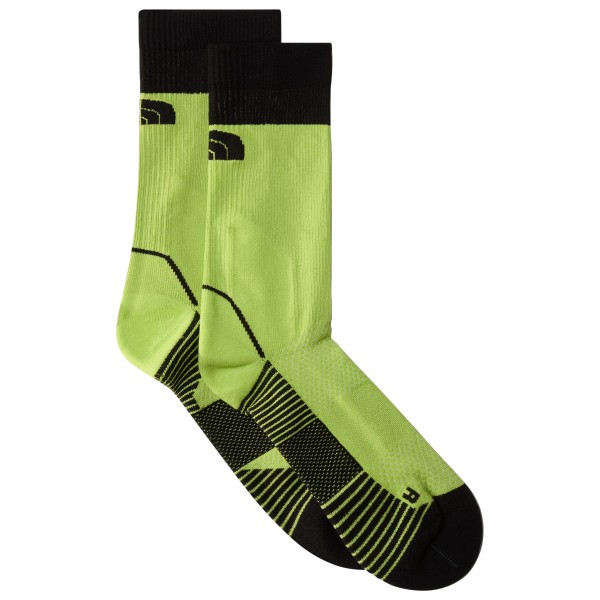 The North Face - Trail Run Socks Crew - Laufsocken Gr S grün von The North Face