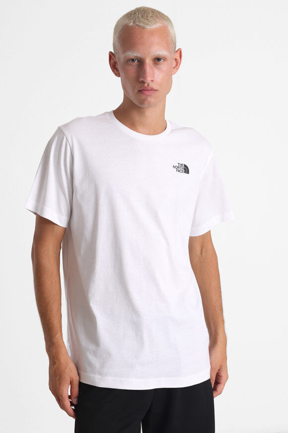 The North Face Vertical T-Shirt | White | Herren  | M von The North Face