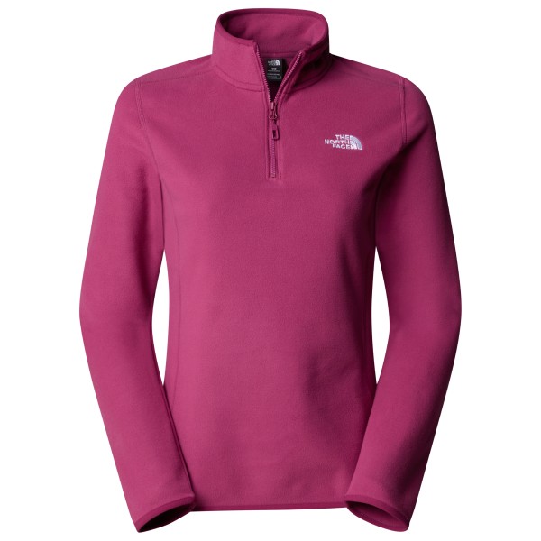 The North Face - Women's 100 Glacier 1/4 Zip - Fleecepullover Gr S lila von The North Face