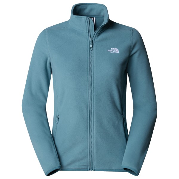 The North Face - Women's 100 Glacier Full Zip - Fleecejacke Gr S türkis von The North Face