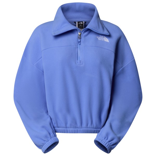 The North Face - Women's 100 Glacier Half Zip Fleece - Fleecepullover Gr S blau von The North Face